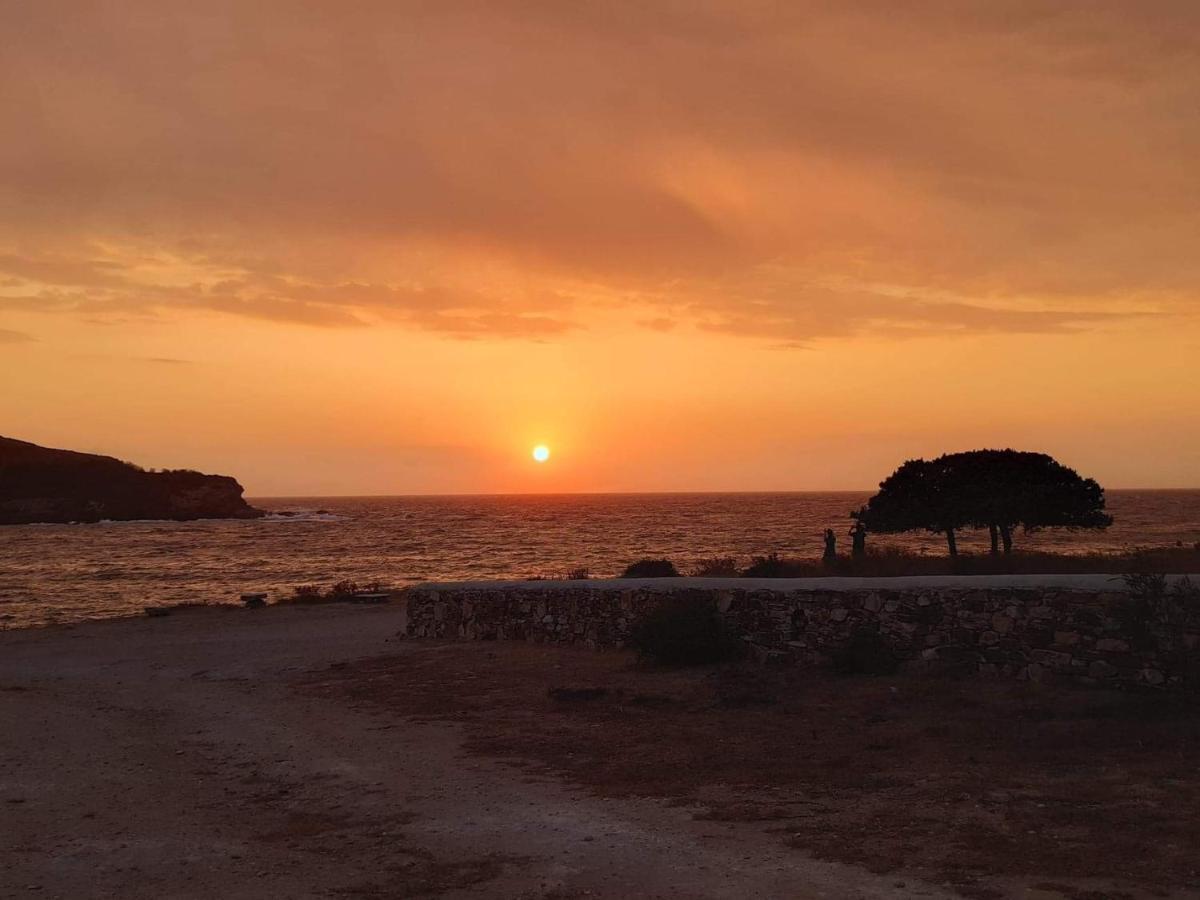Sunset & Antiparos Town